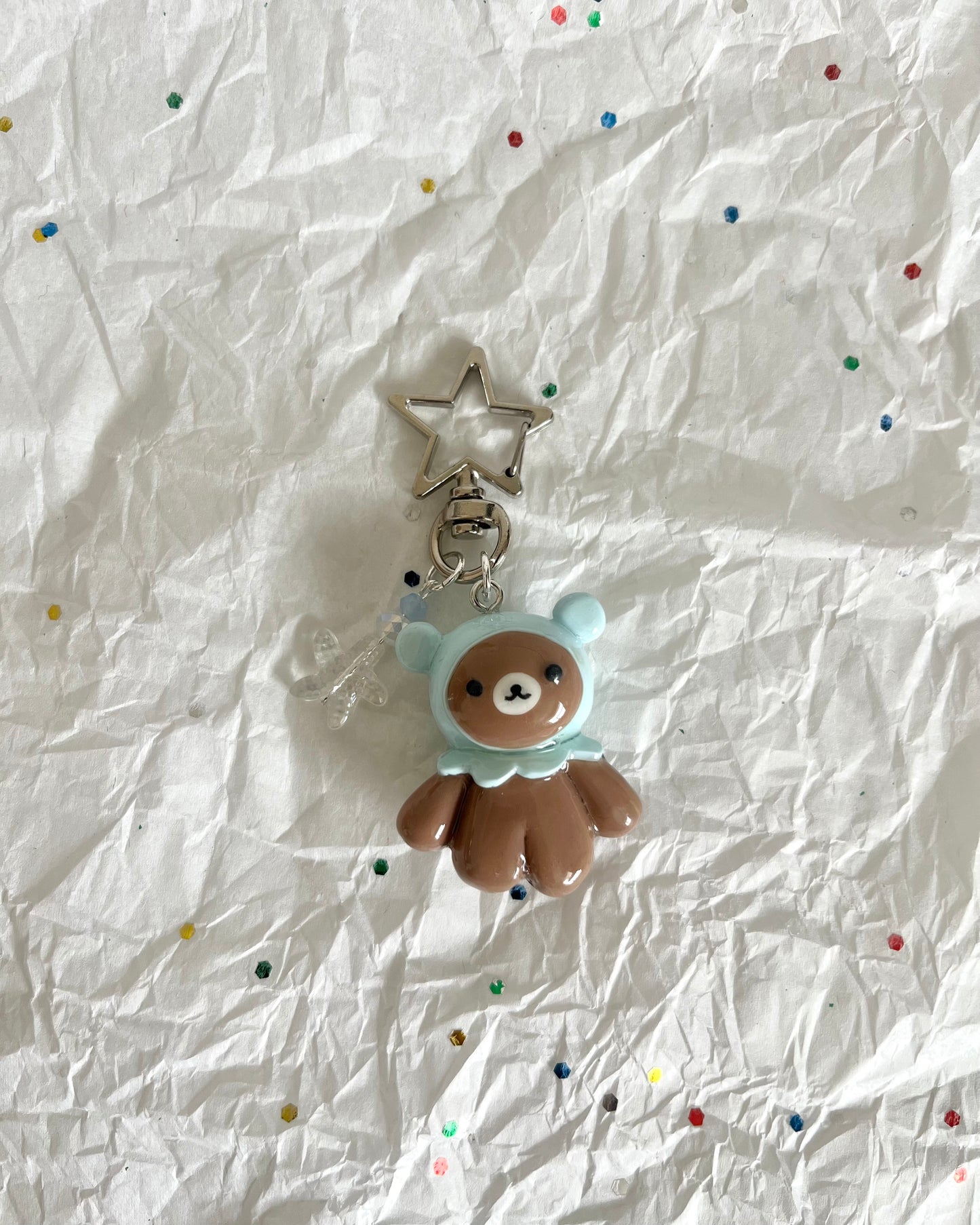 jellyfish rilakkuma keychain