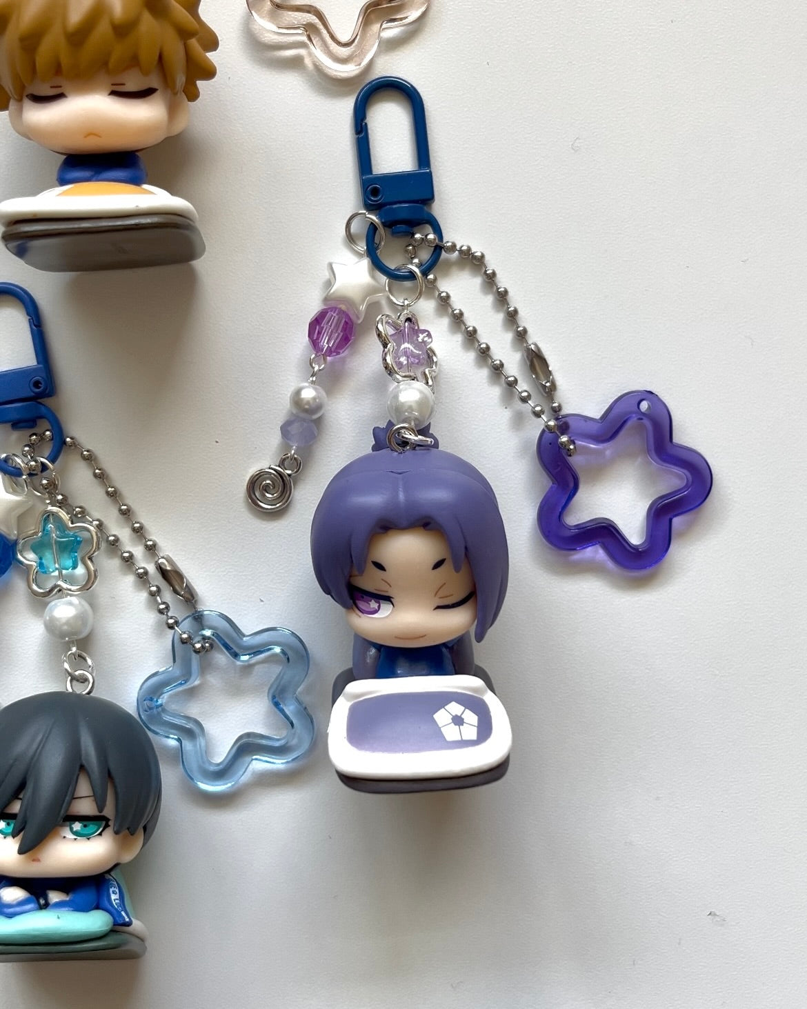 sleepy bluelock keychain