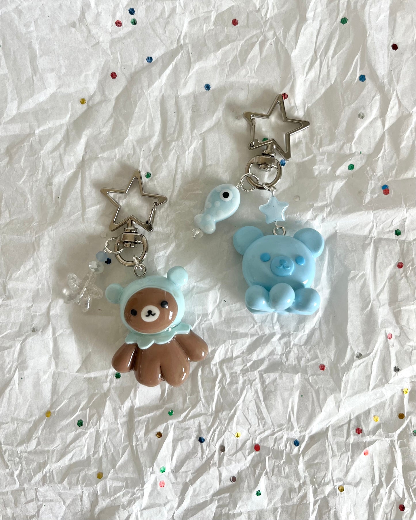 jellyfish rilakkuma keychain