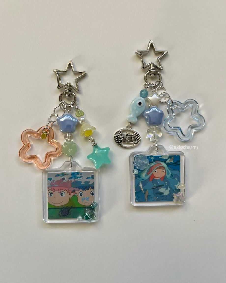 Studio ghibli inspired keychains!!