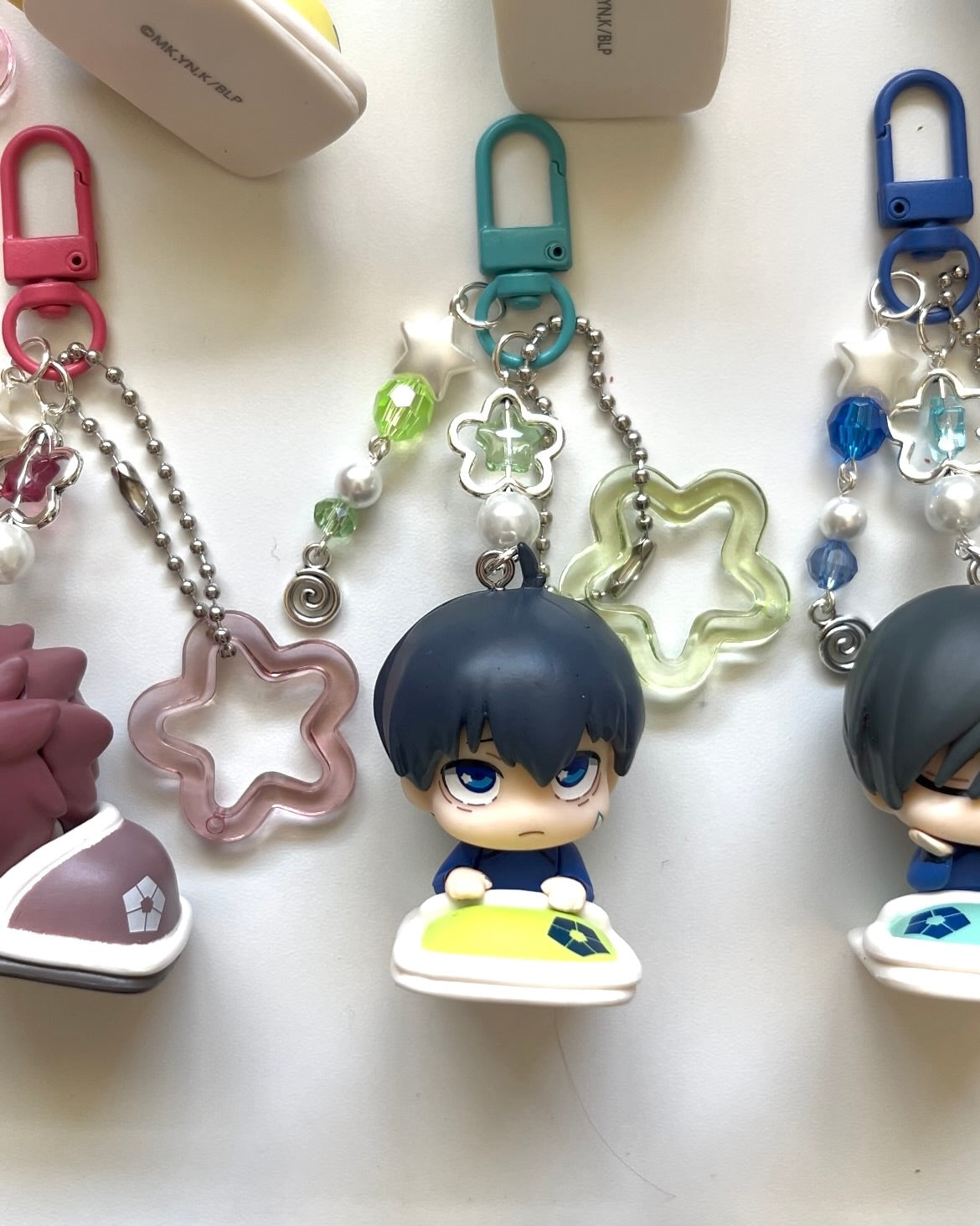sleepy bluelock keychain