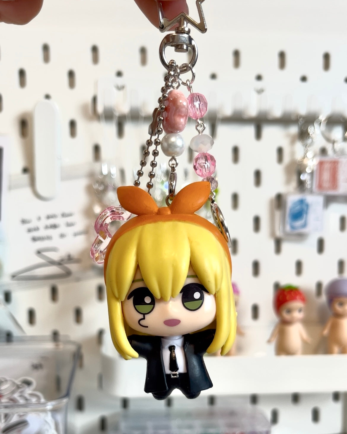 mashle magic and muscles keychains