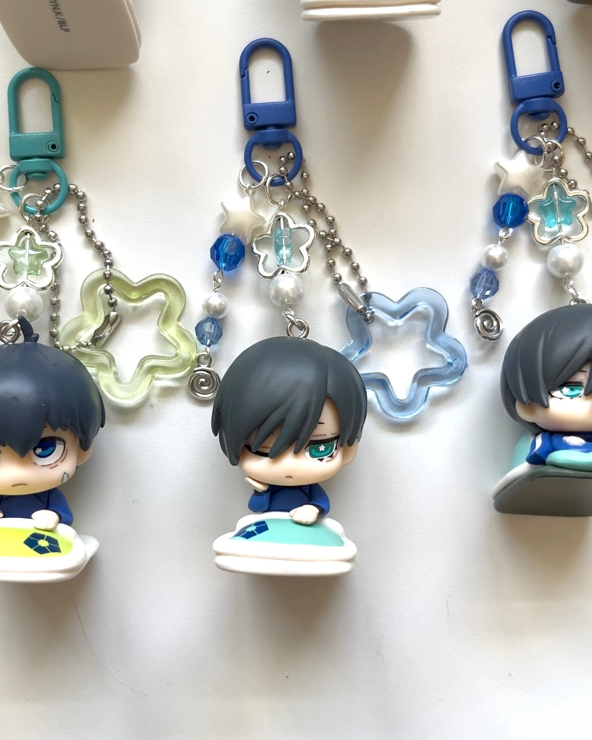 sleepy bluelock keychain