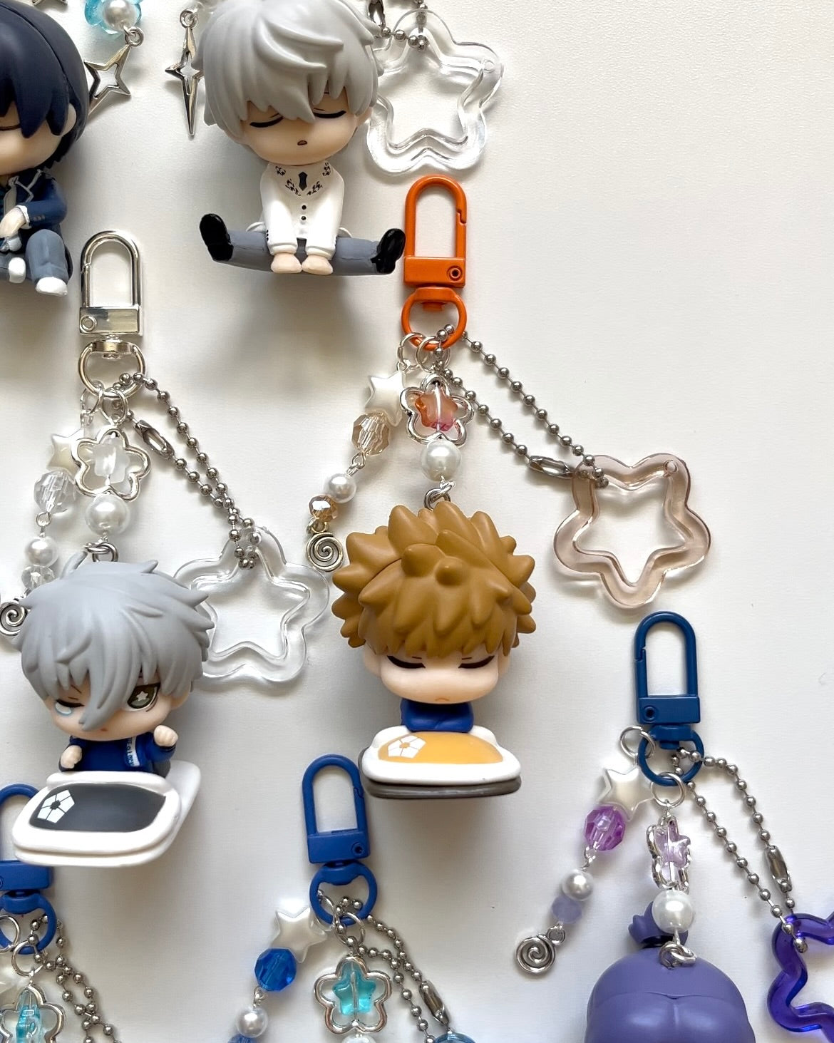 sleepy bluelock keychain