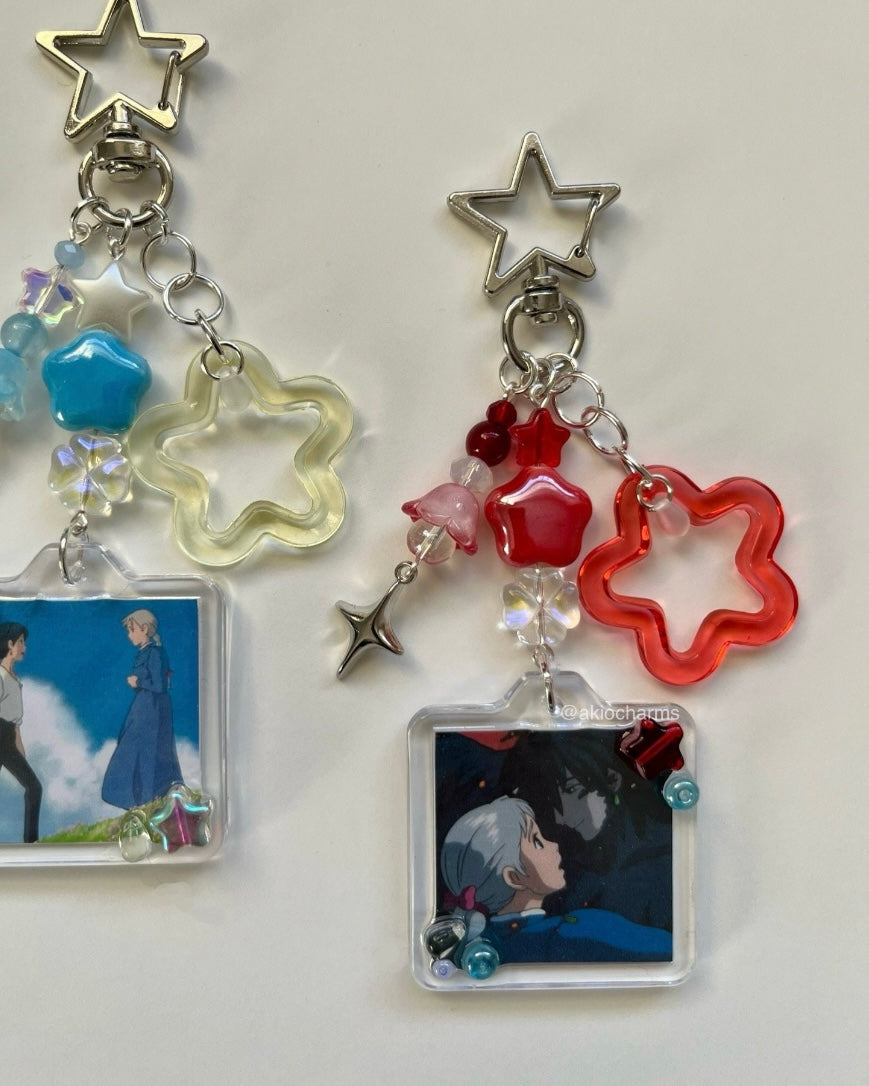 Studio ghibli inspired keychains!!