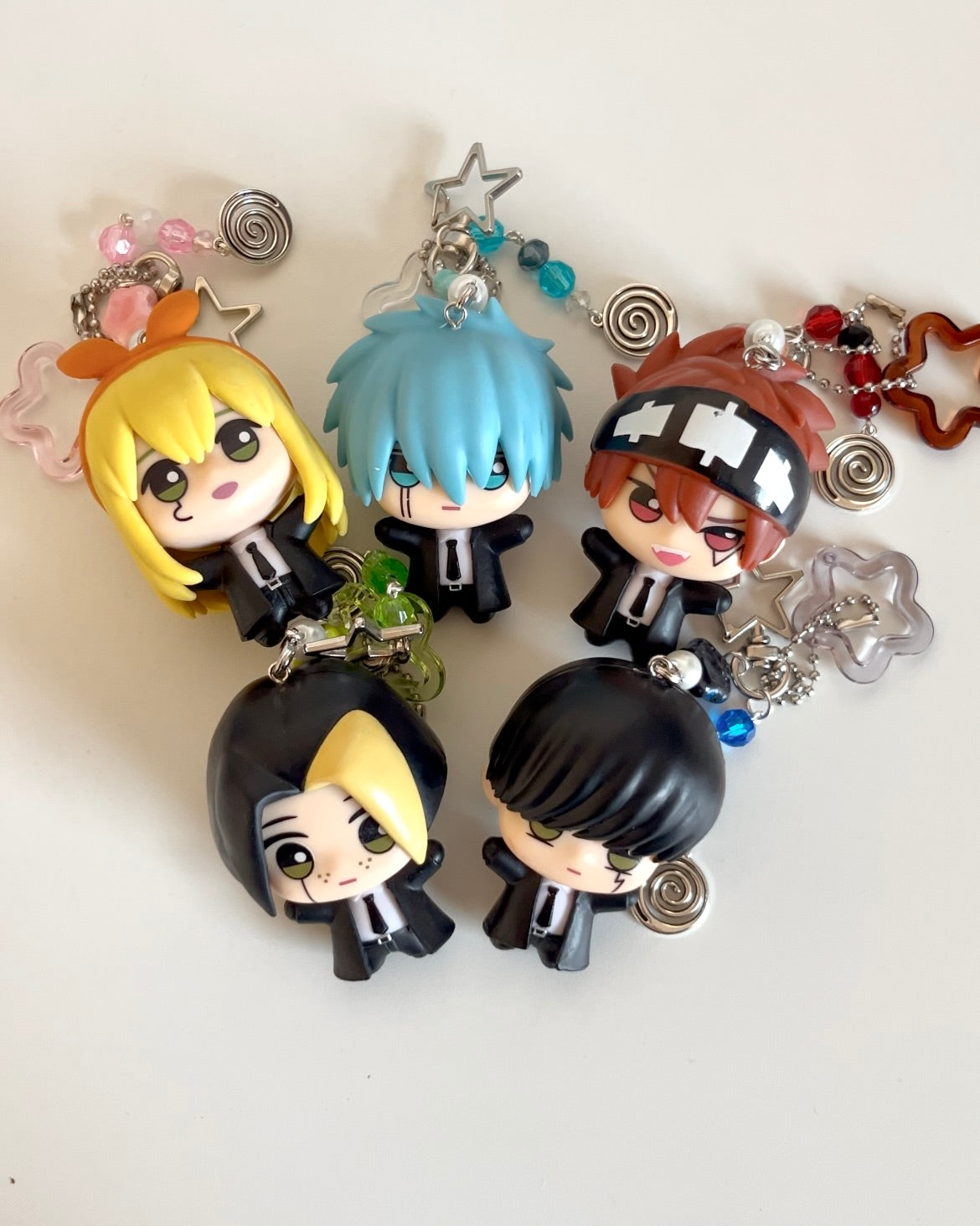 mashle magic and muscles keychains