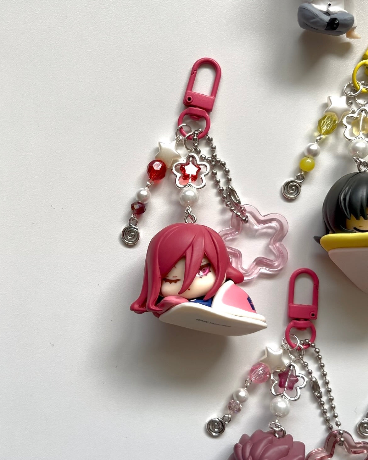 sleepy bluelock keychain