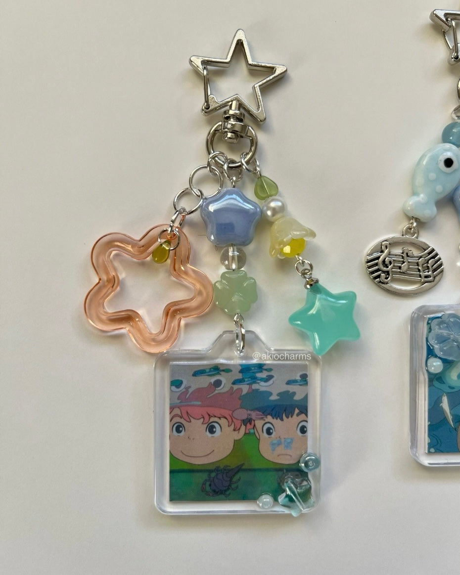 Studio ghibli inspired keychains!!