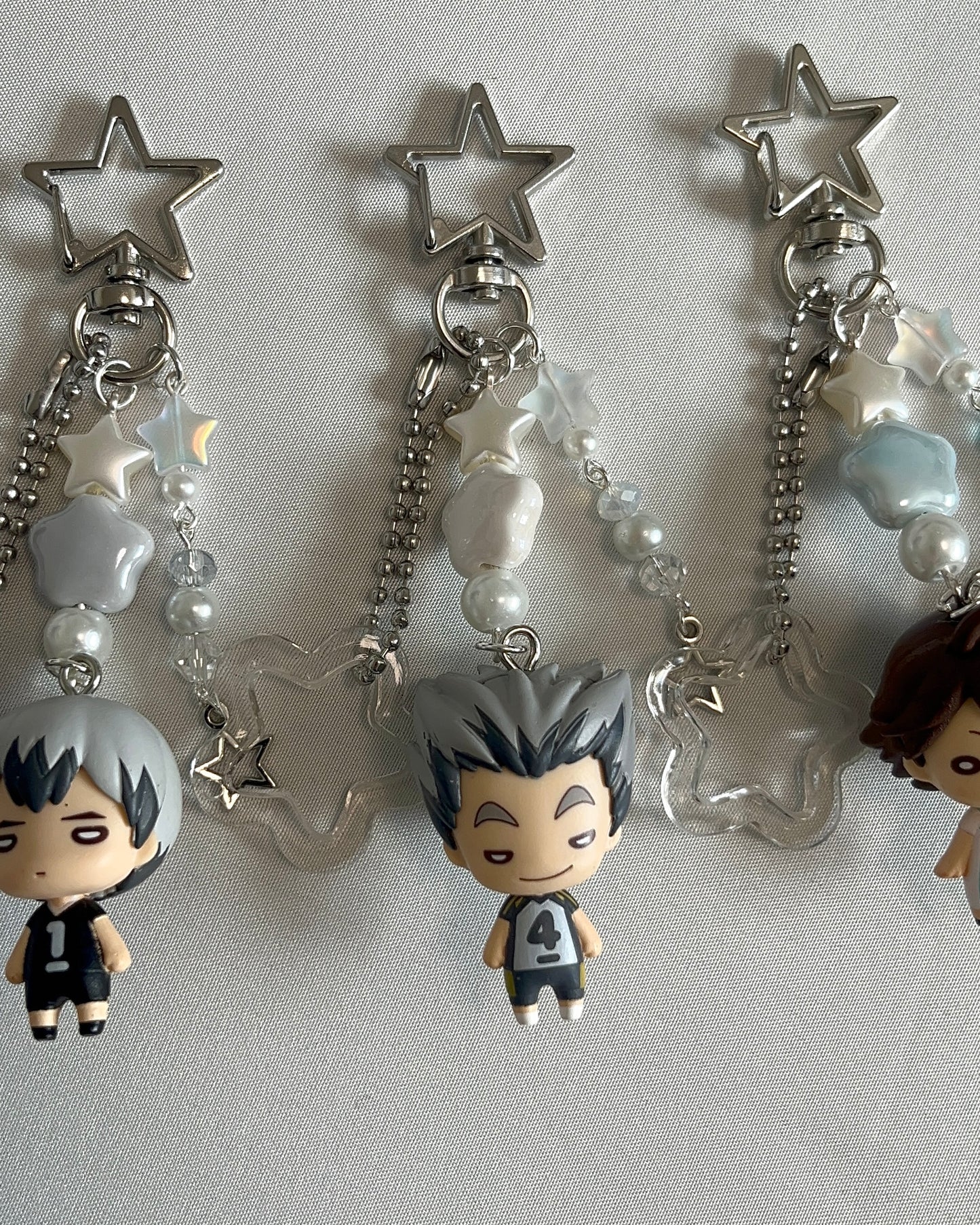 mini haikyuu charms