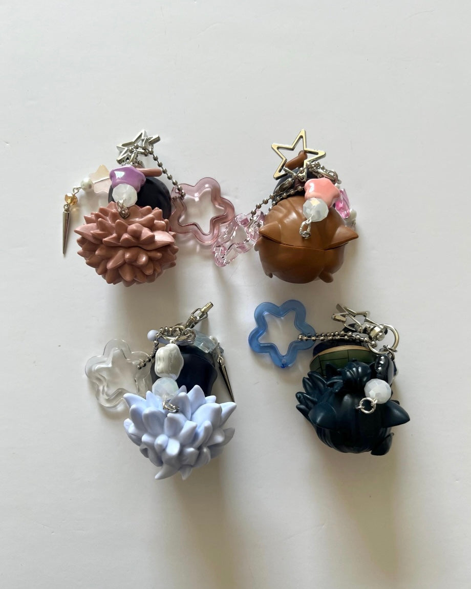 Cat jjk keychains