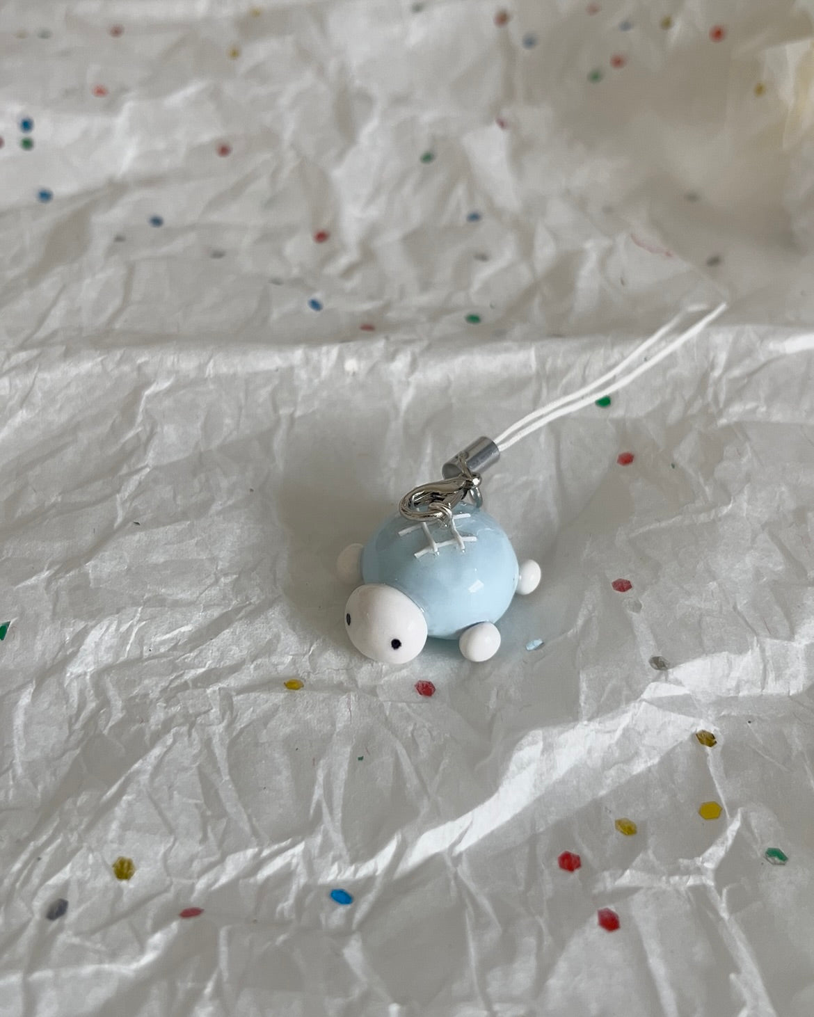 food turtle clay charms