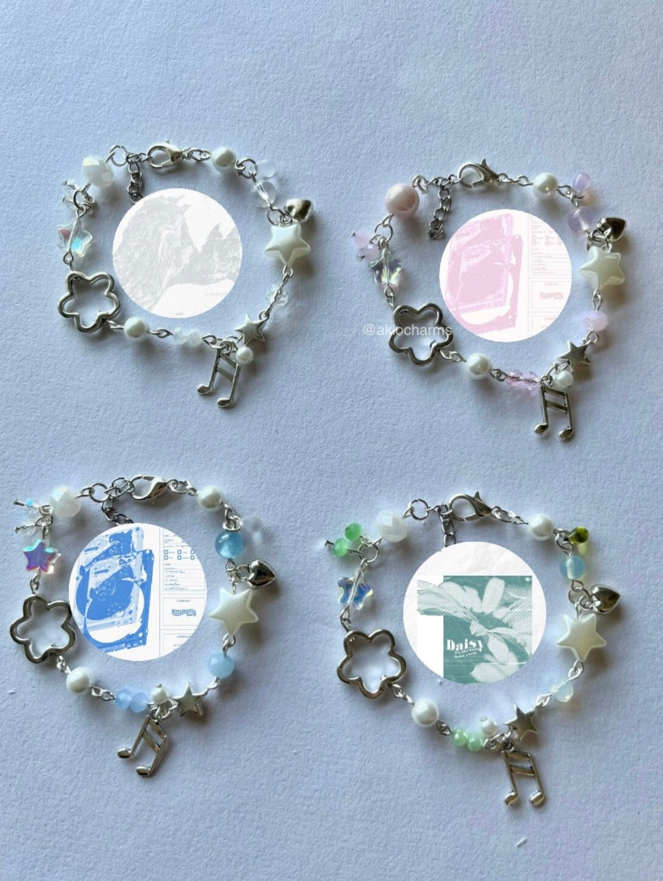 wavetoearth inspired charm bracelet