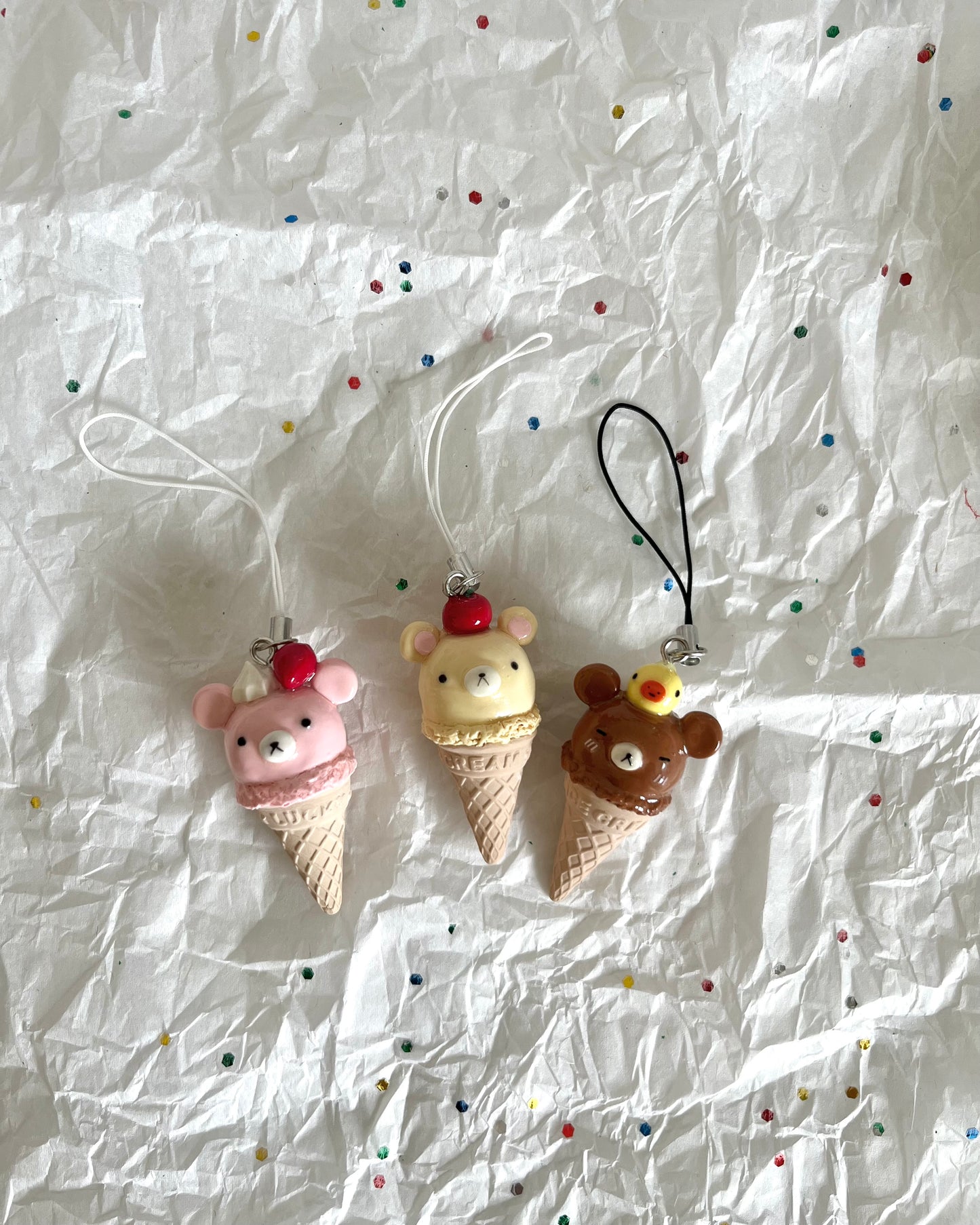 rilakkuma icecream charm