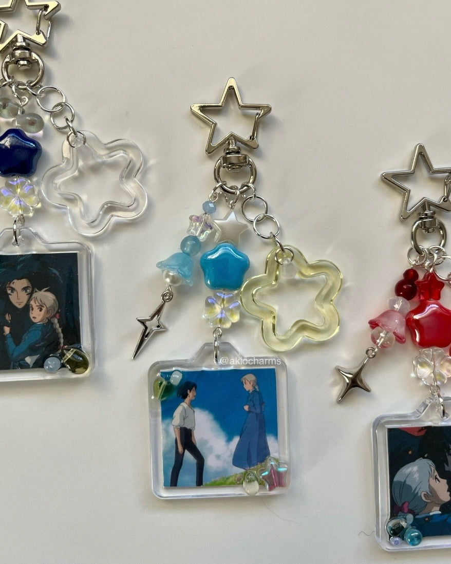 Studio ghibli inspired keychains!!