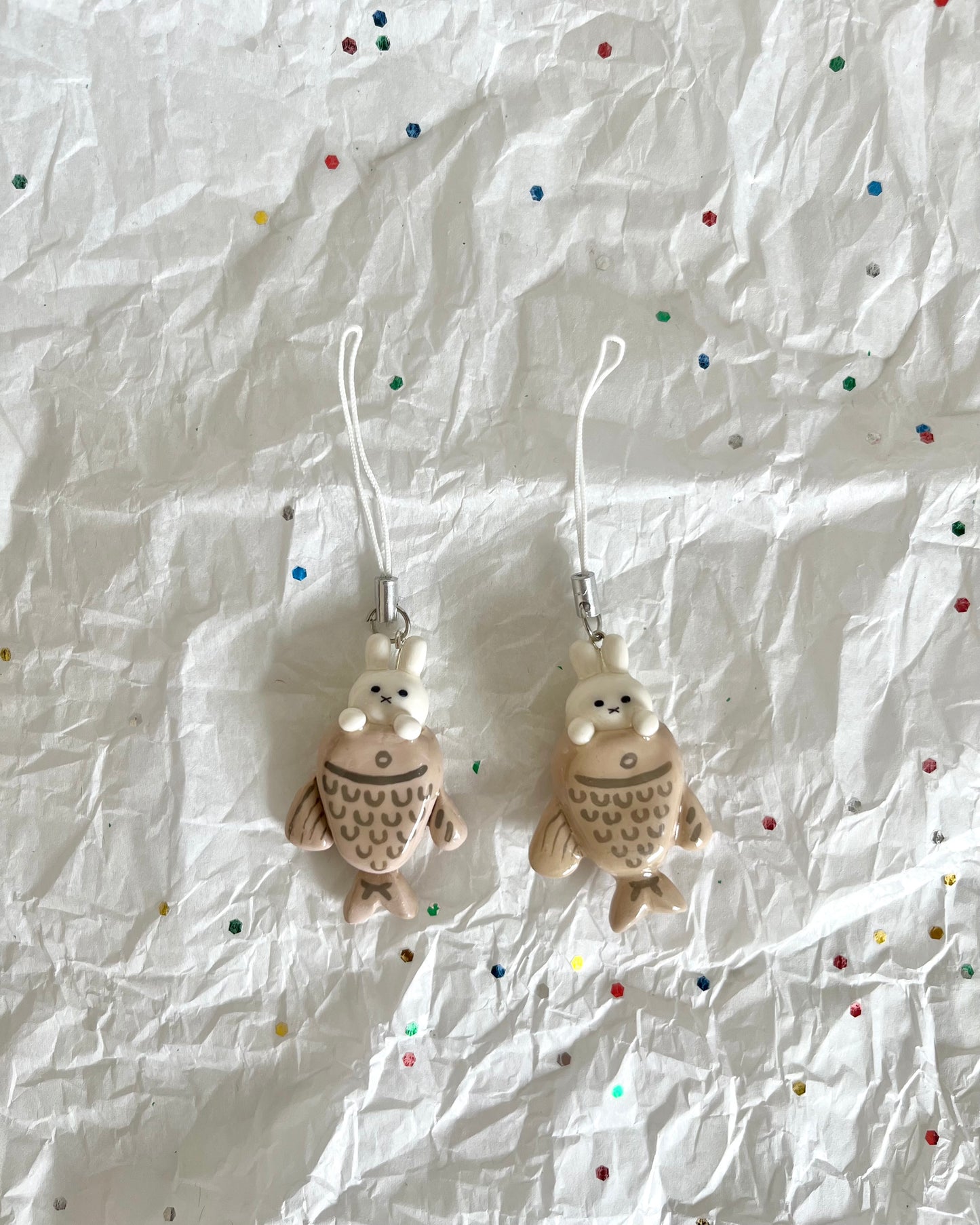 miffy taiyaki clay charm