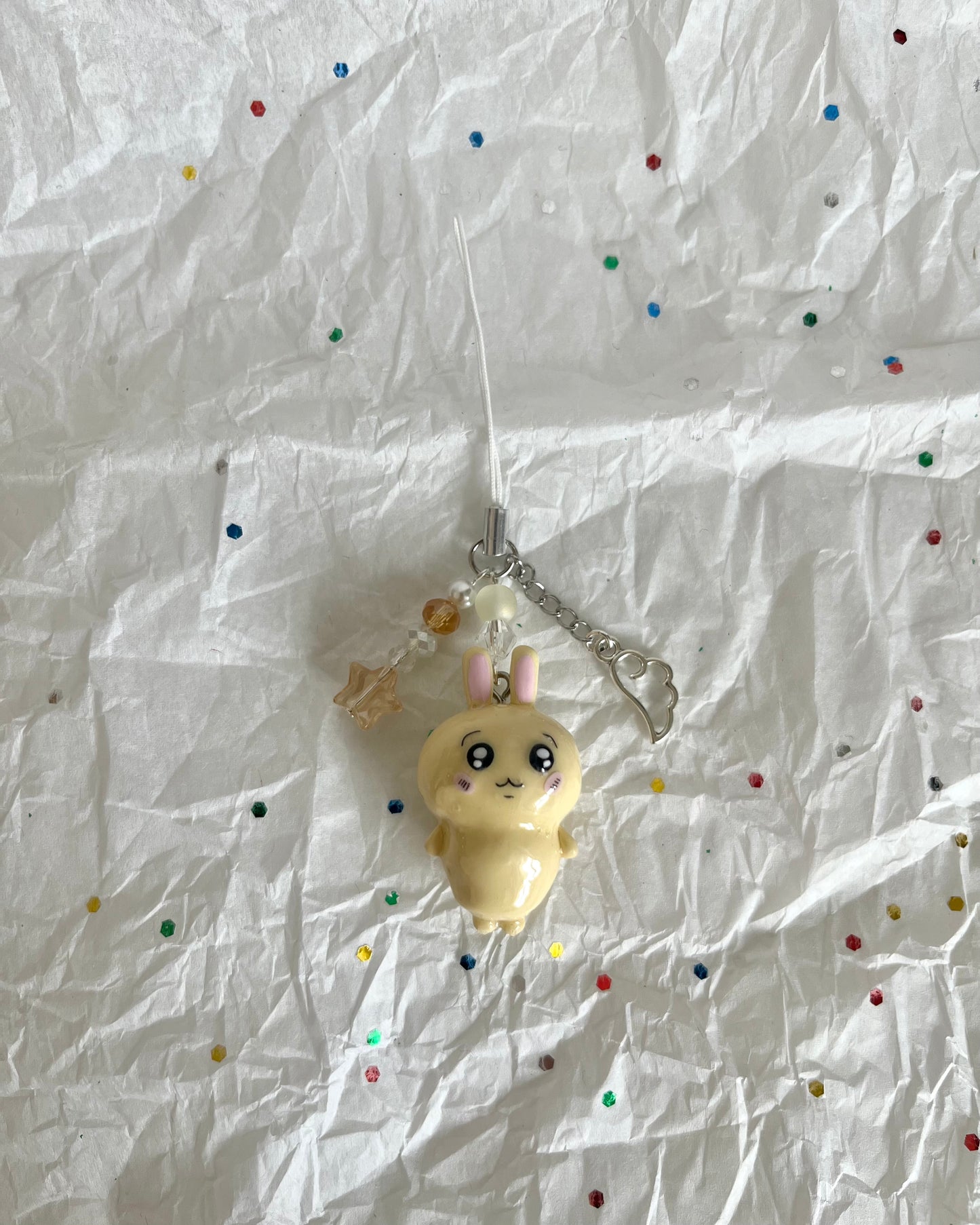 chiikawa and friends clay charm
