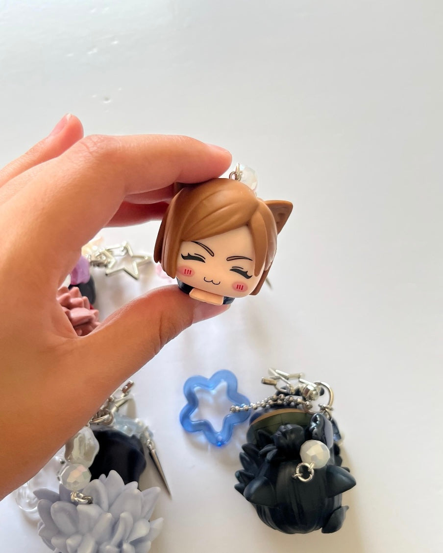Cat jjk keychains