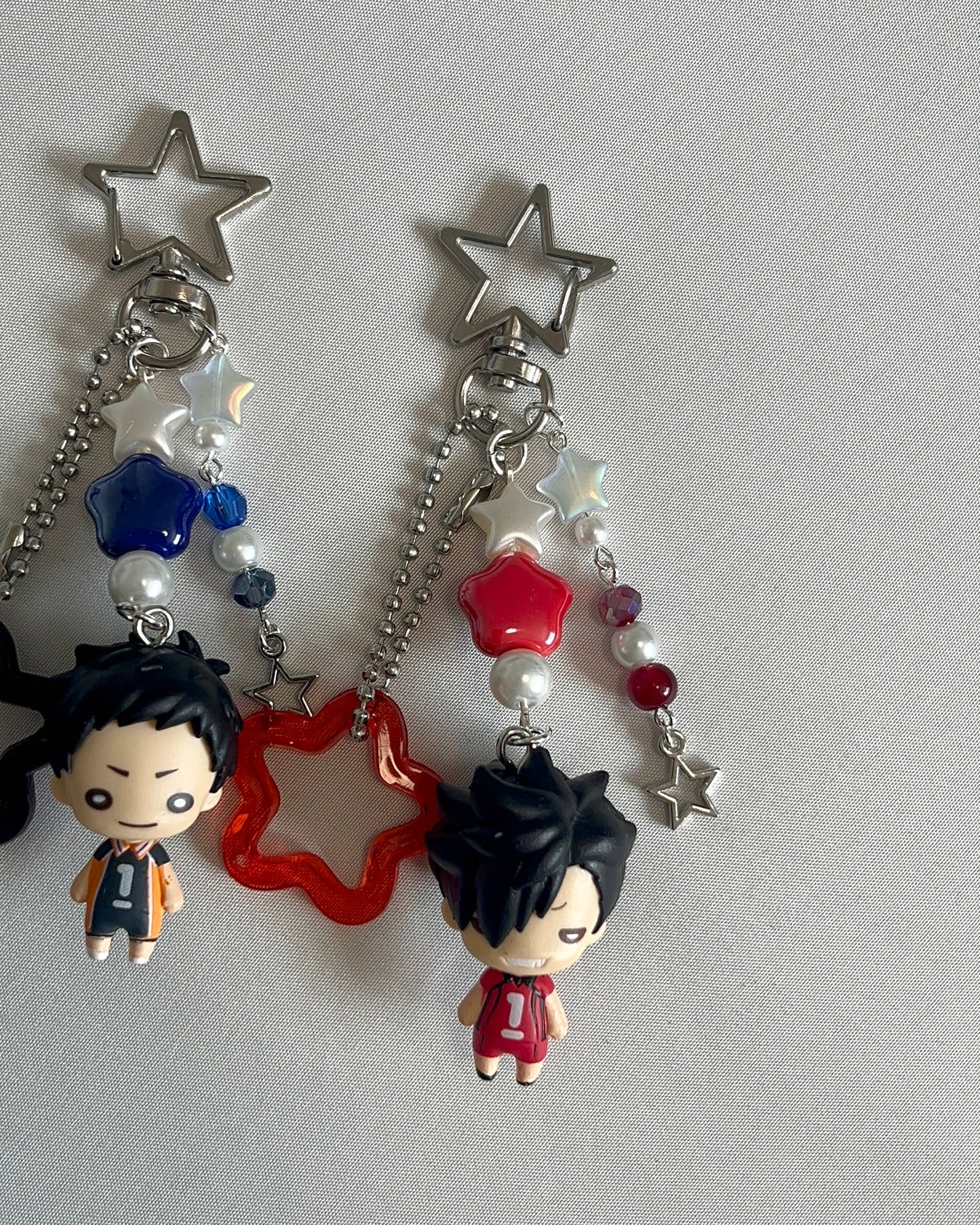 mini haikyuu charms