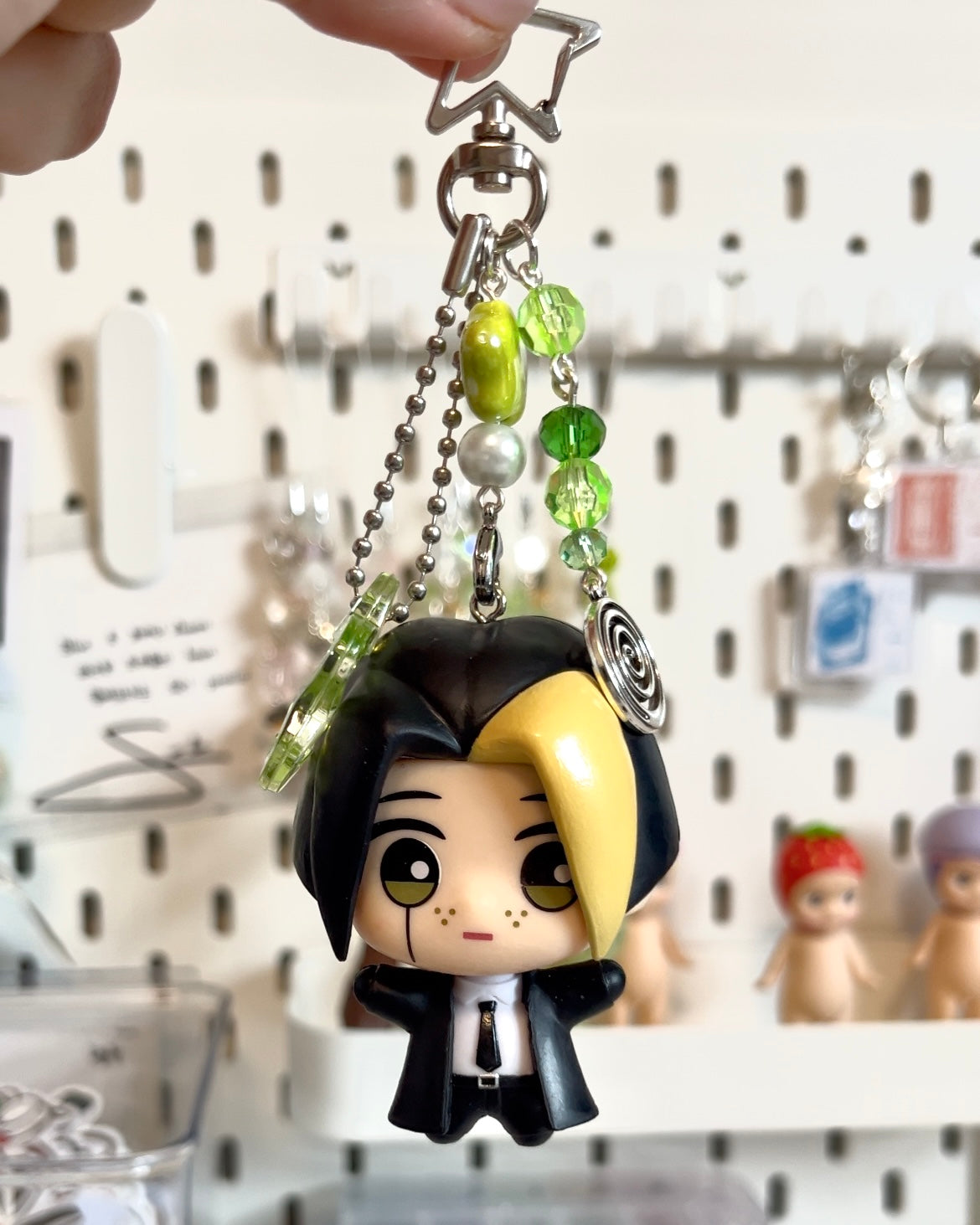 mashle magic and muscles keychains