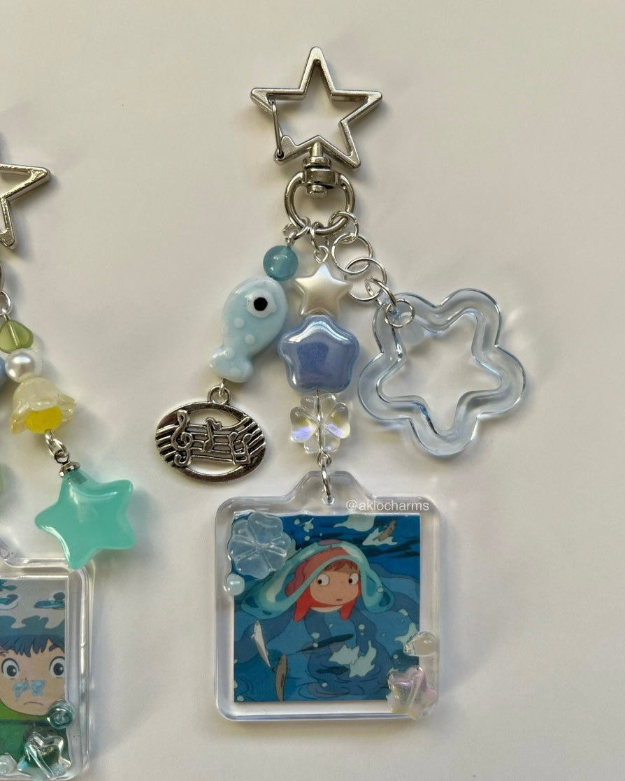 Studio ghibli inspired keychains!!