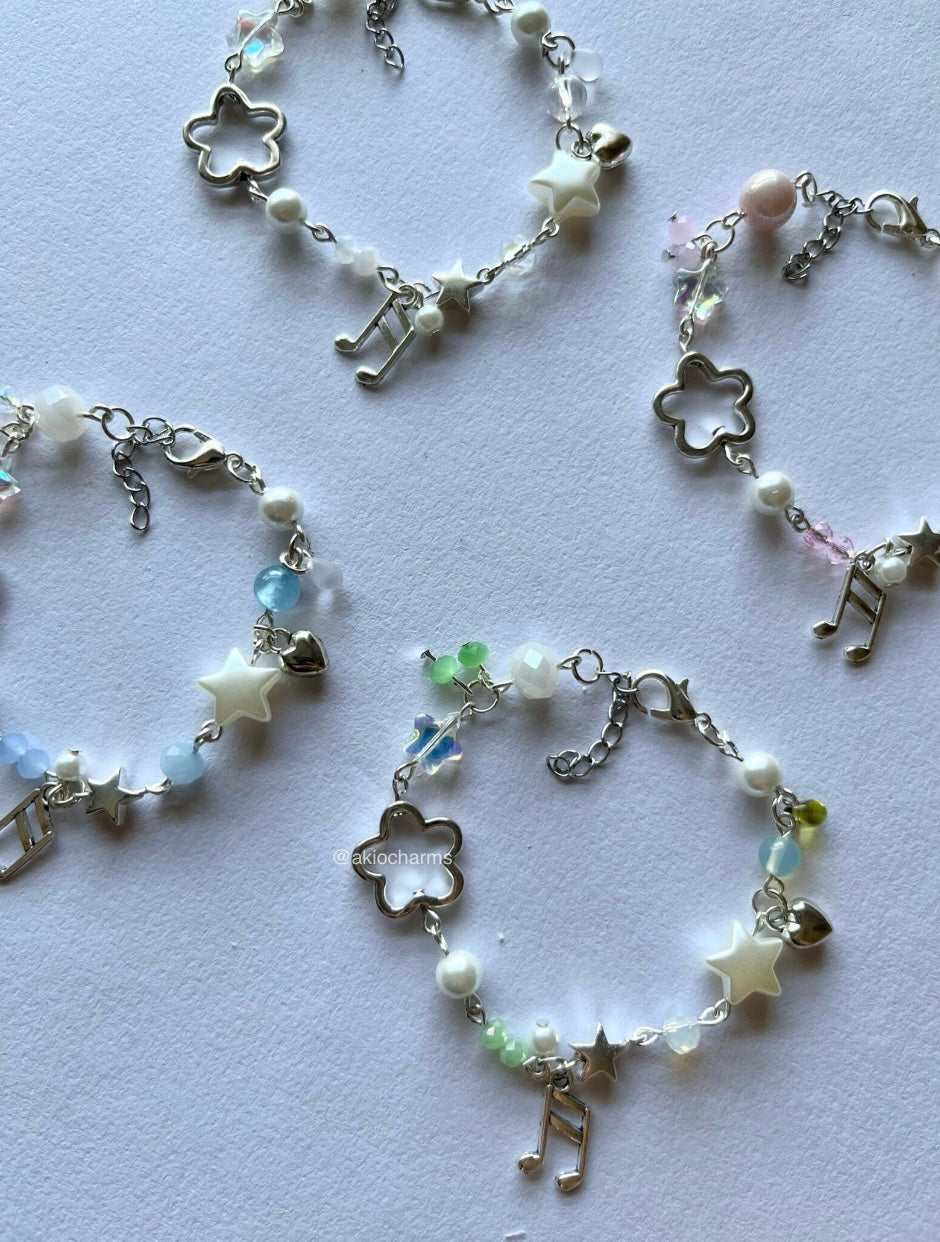 wavetoearth inspired charm bracelet