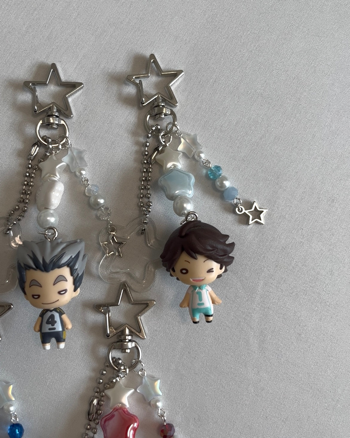 mini haikyuu charms