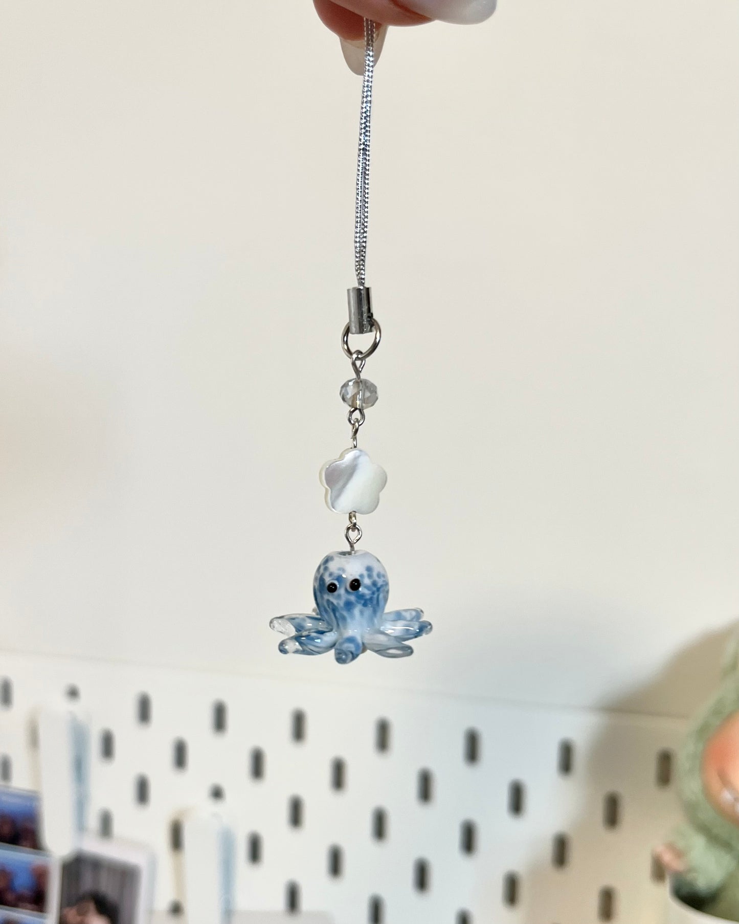 Octopus phone charm