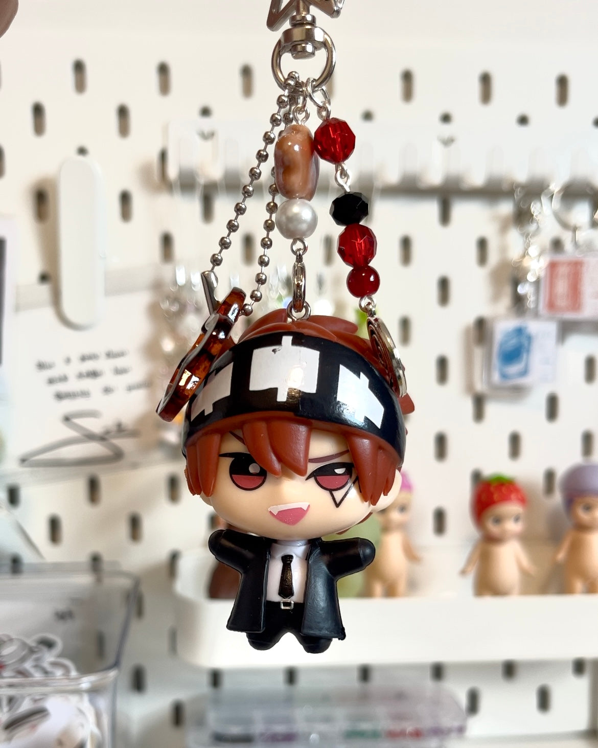 mashle magic and muscles keychains