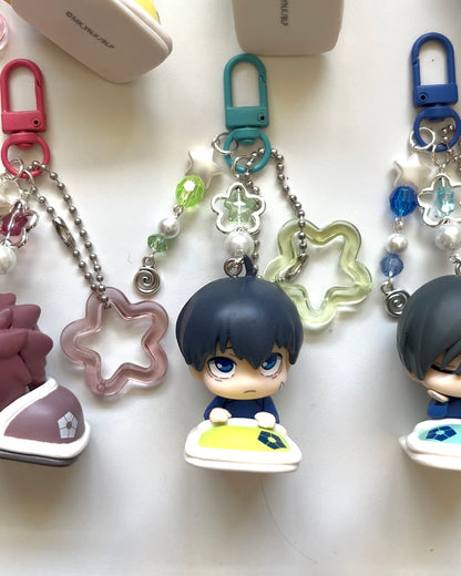 sleepy bluelock keychain