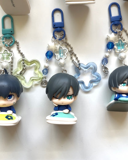 sleepy bluelock keychain