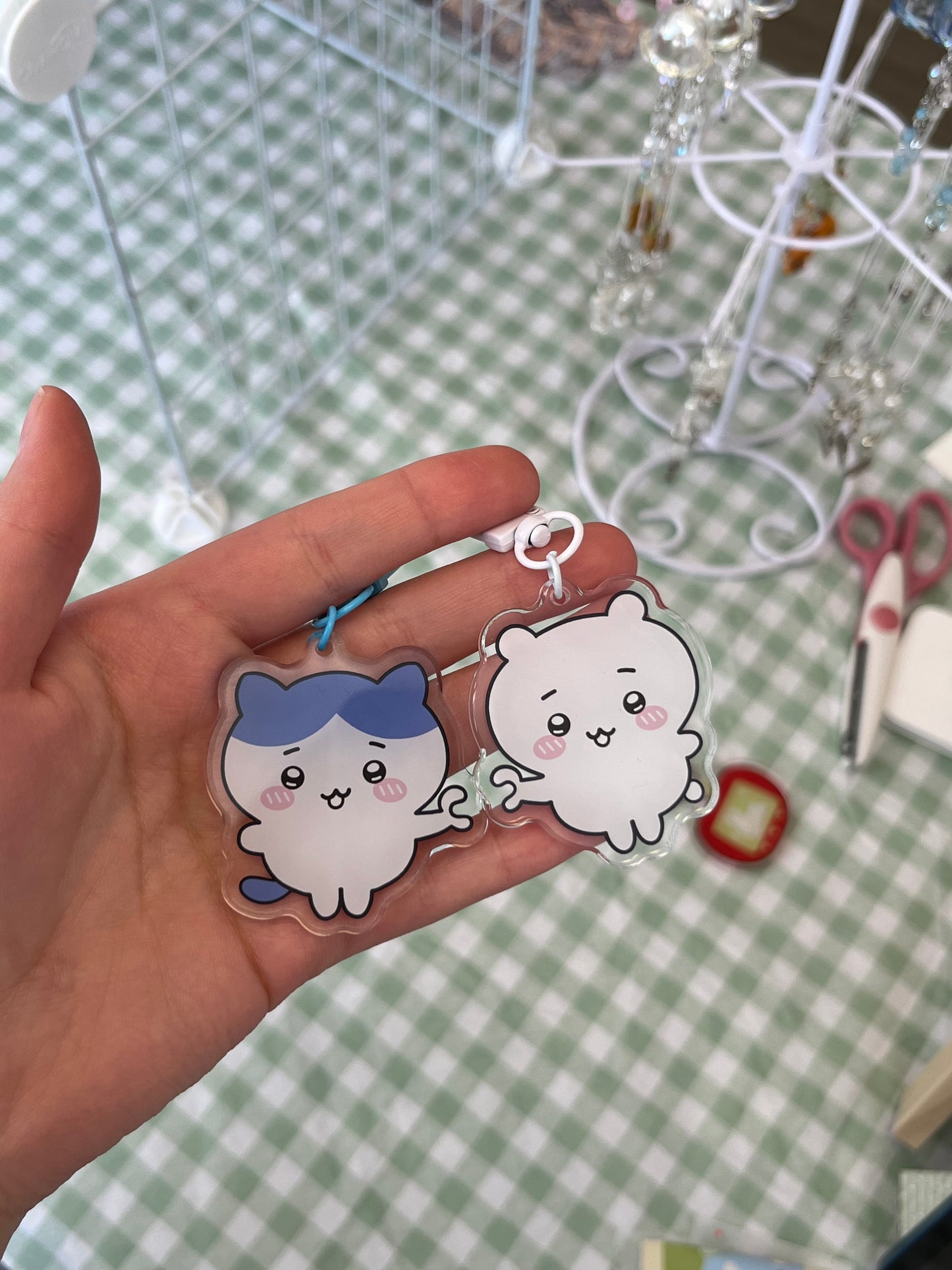 Heart to Heart keychain