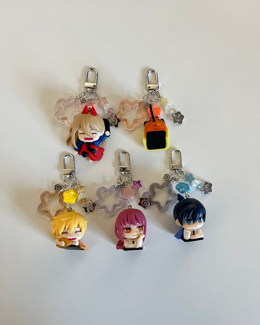 chainsaw man keychain
