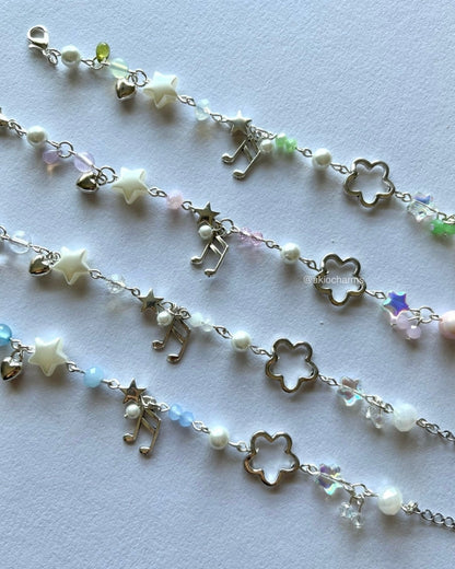 wavetoearth inspired charm bracelet