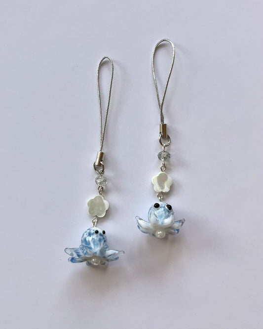 Octopus phone charm
