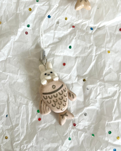 miffy taiyaki clay charm