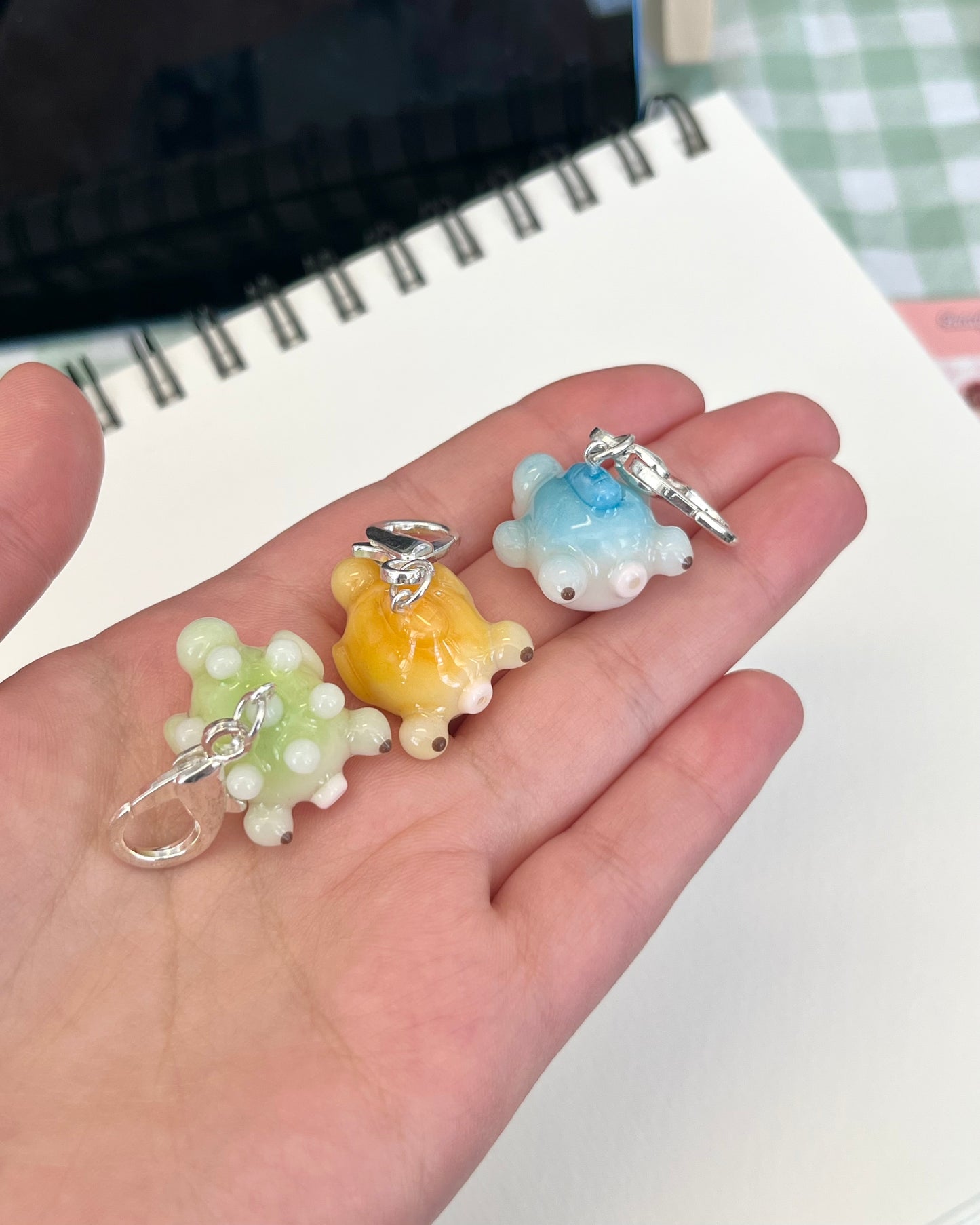 silly fish charms