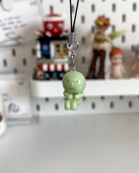 Smiski clay phonecharm glow in the dark